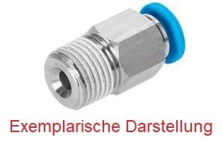 IQSG 146 / Gerader Steckanschluss R 1/4"-6mm, IQS-Standard