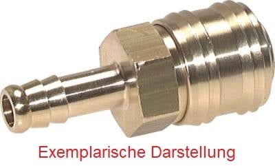 KDS 8 NW7 / Kupplungsdosen NW 7,2 mit Schlauchtülle, Bolzenver